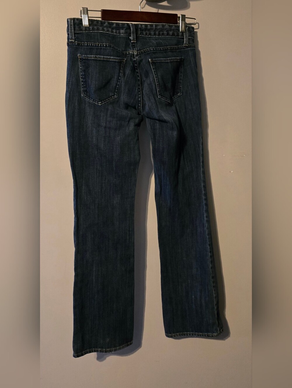 4R Vintage GAP Women's Dark Indigo Straight Leg Jeans 30×30